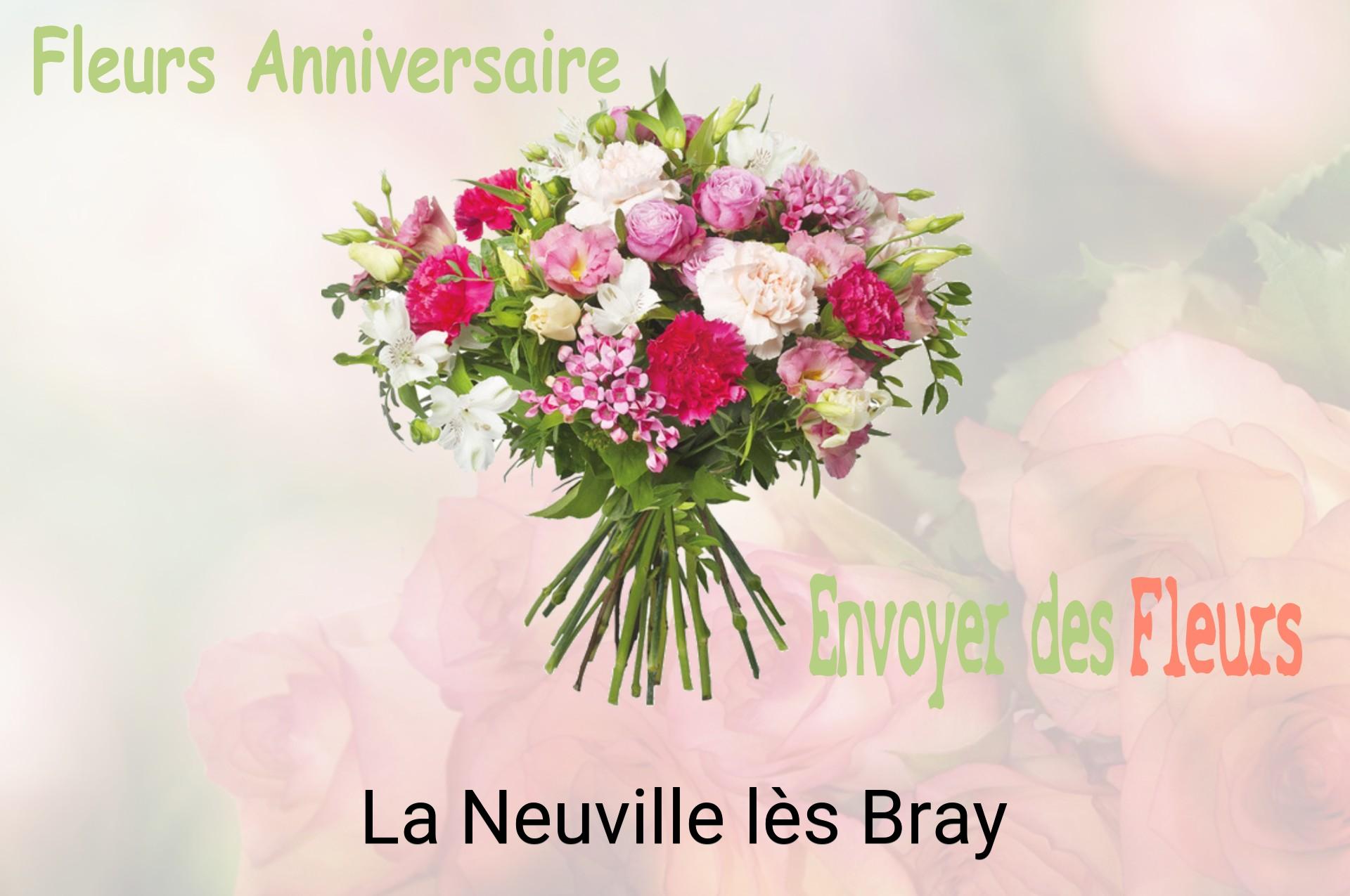 Bouquet de fleurs d’anniversaire livré à La Neuville-lès-Bray